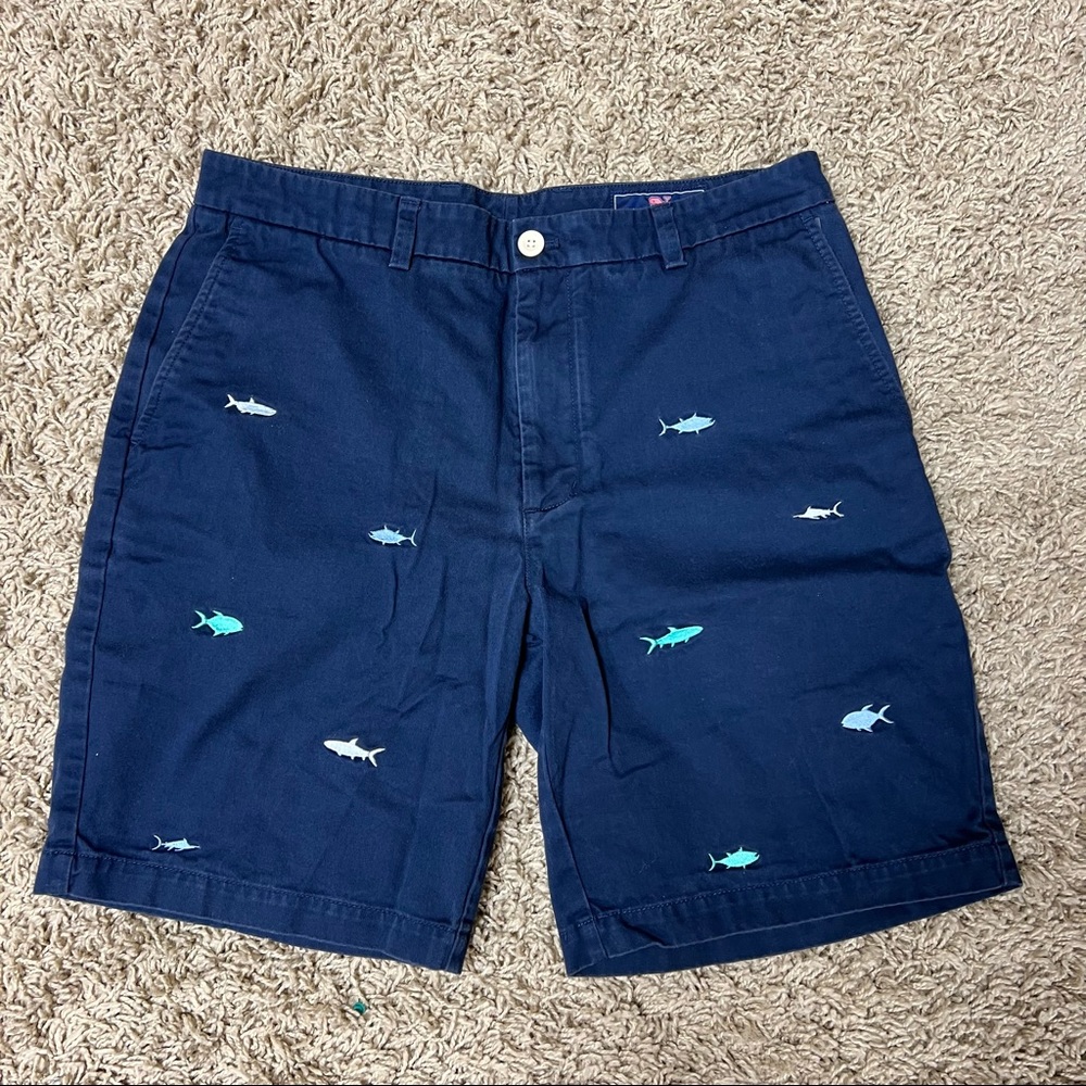 Vineyard Vines Embroidered Shorts